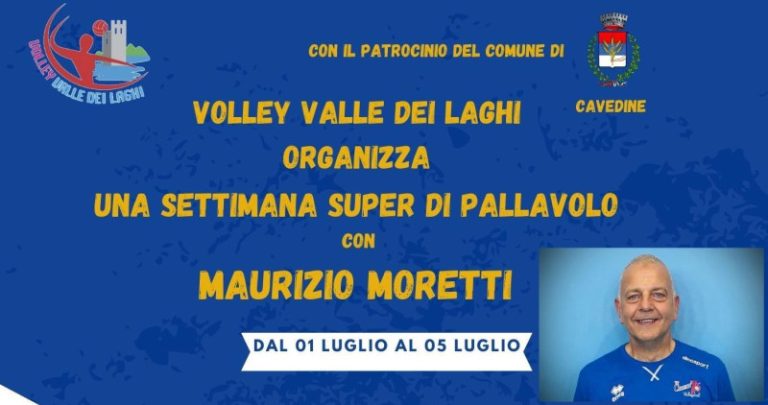 Camp Pallavolo con Maurizio Moretti